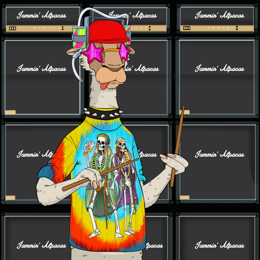 Jammin' Alpacas #7009