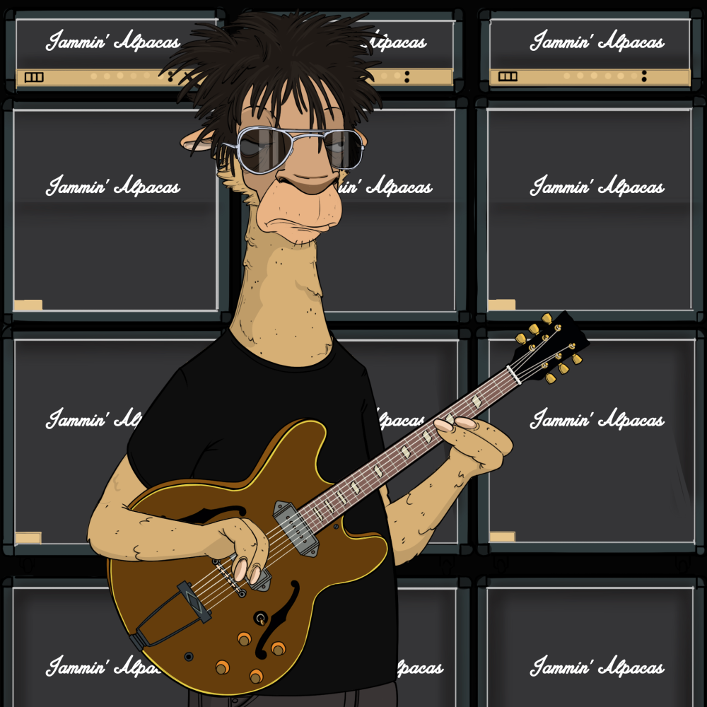 Jammin' Alpacas #7013