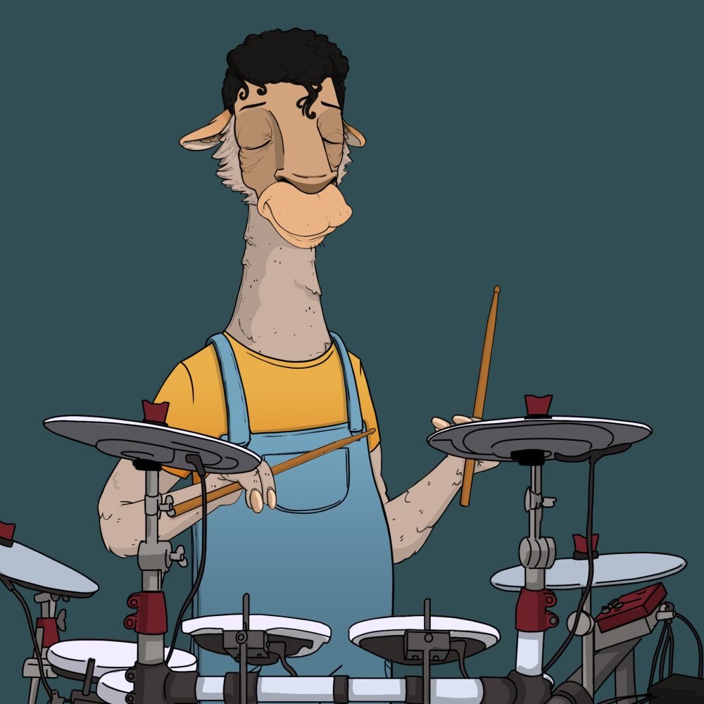 Jammin' Alpacas #7020