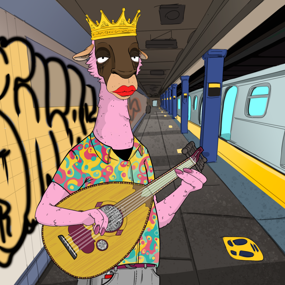 Jammin' Alpacas #7059