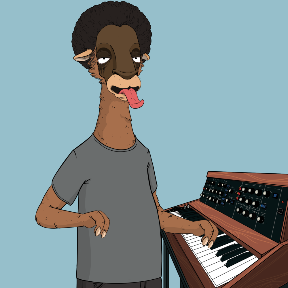 Jammin' Alpacas #7066