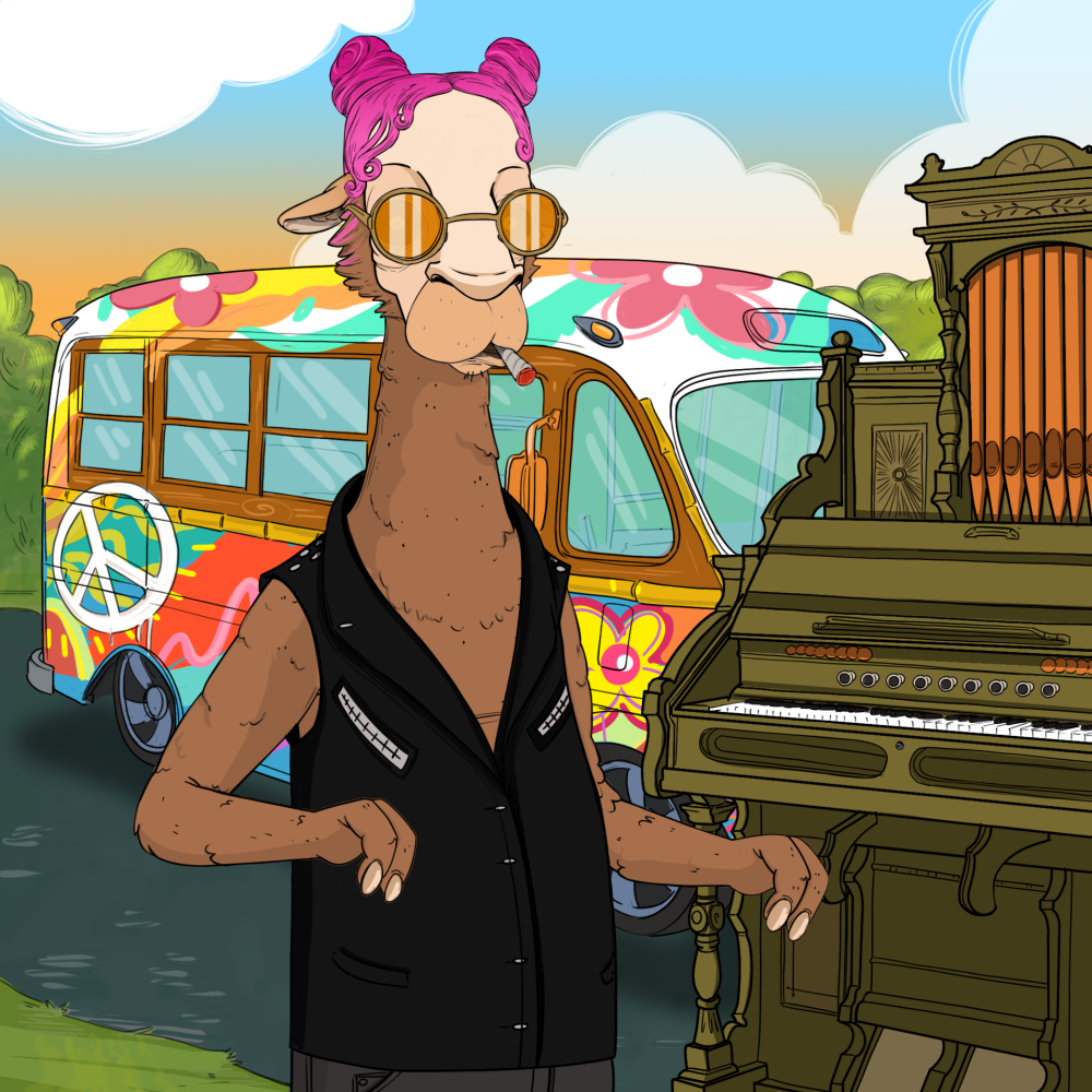 Jammin' Alpacas #7079
