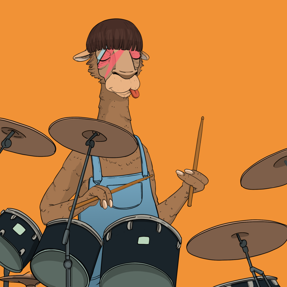 Jammin' Alpacas #7090
