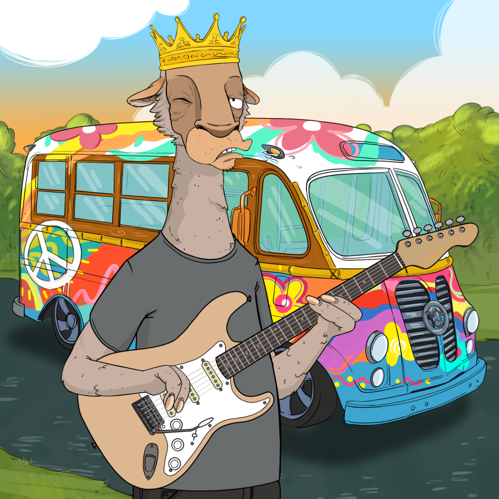 Jammin' Alpacas #7093