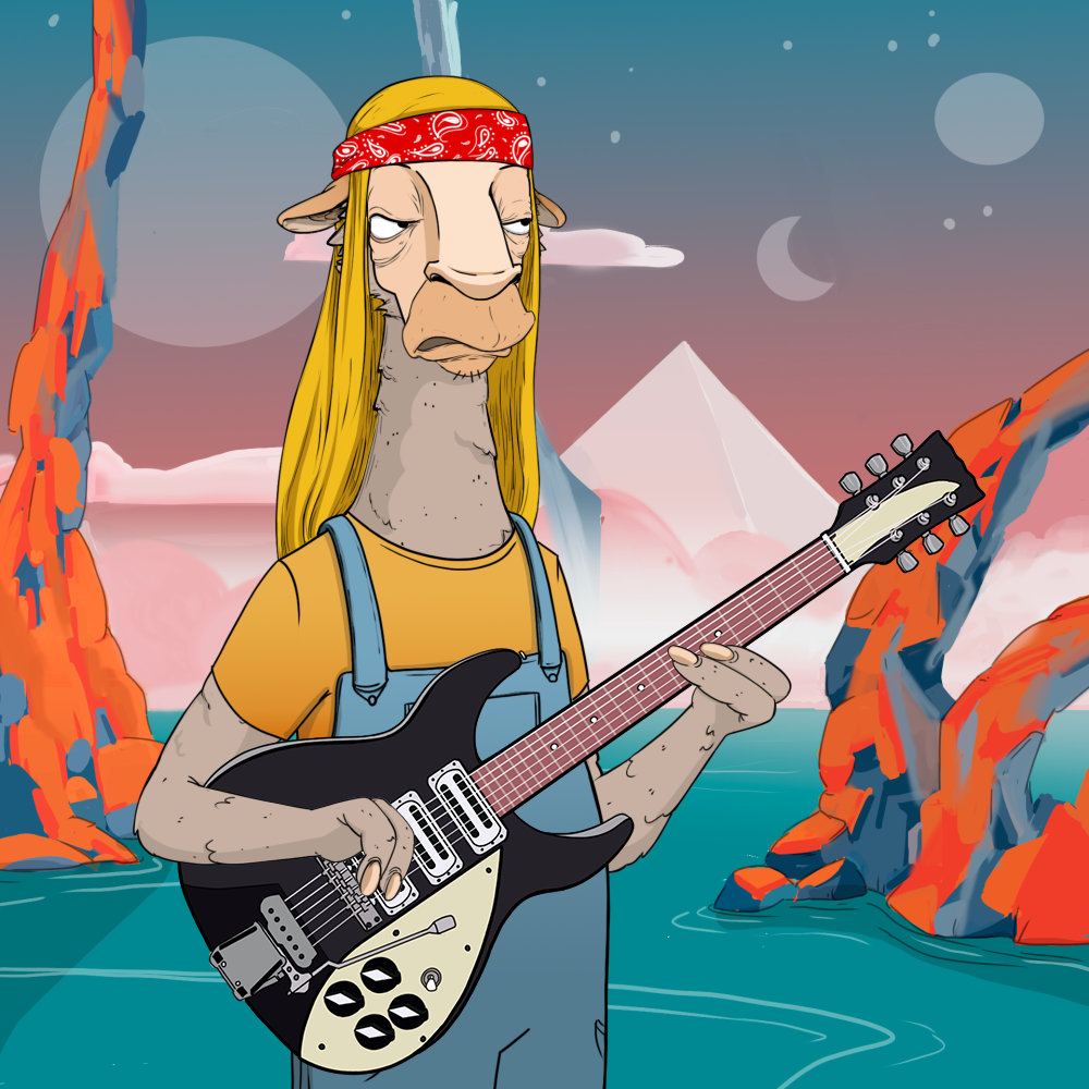 Jammin' Alpacas #7096