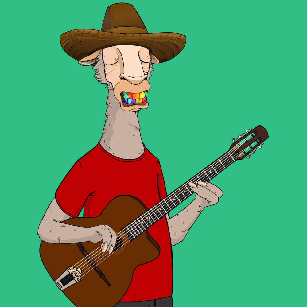 Jammin' Alpacas #7098