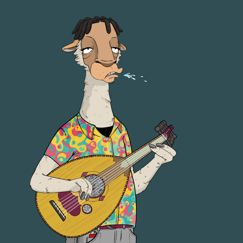 Jammin' Alpacas #7132