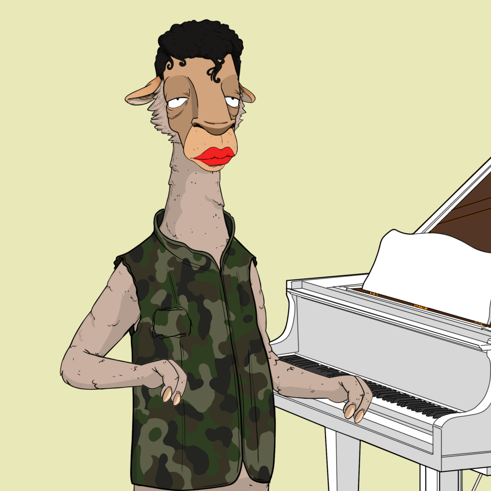 Jammin' Alpacas #7134