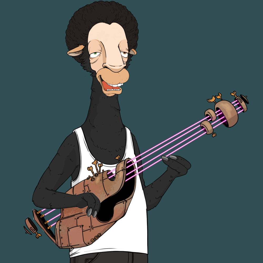 Jammin' Alpacas #7237
