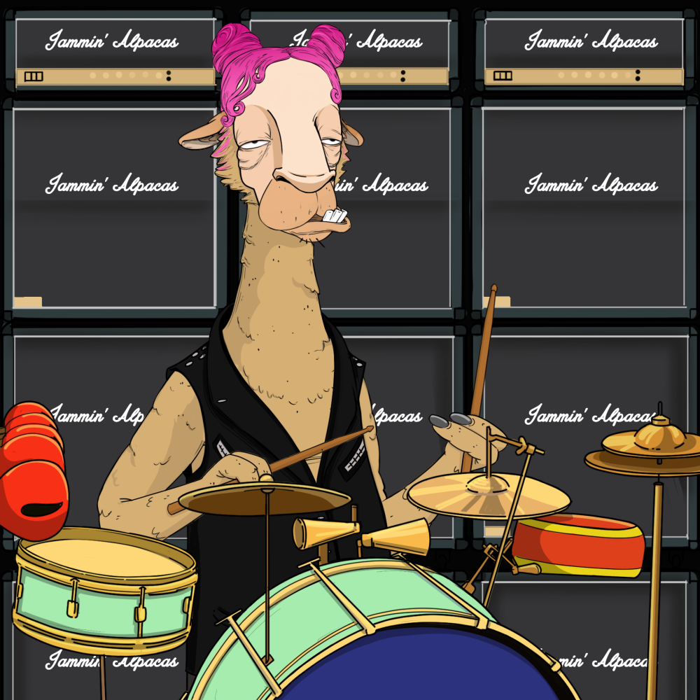Jammin' Alpacas #7258