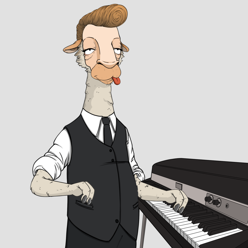 Jammin' Alpacas #7294