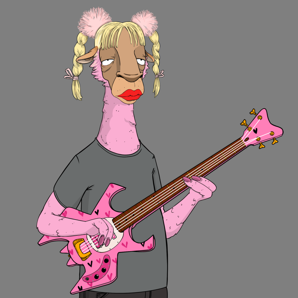 Jammin' Alpacas #7398