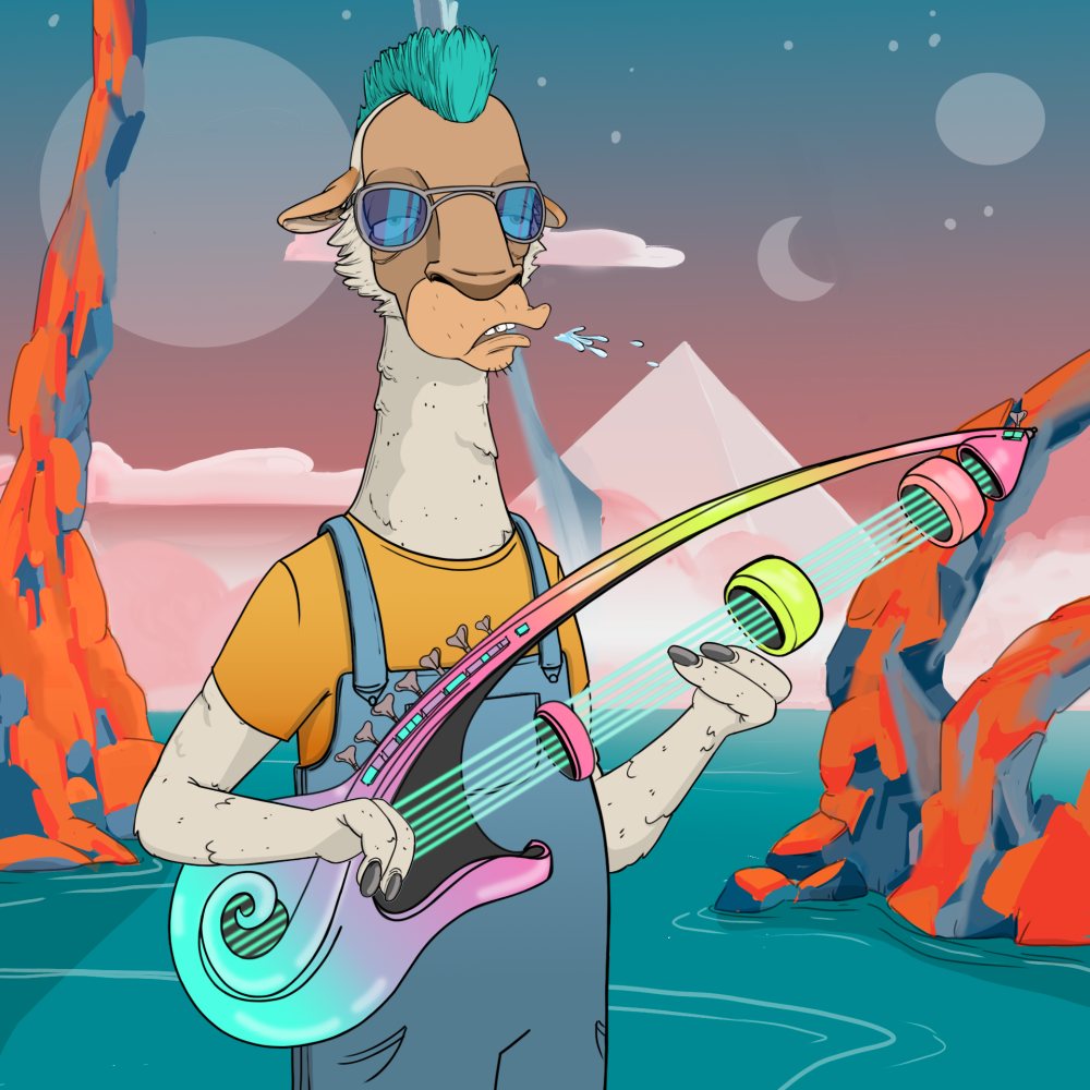 Jammin' Alpacas #7399