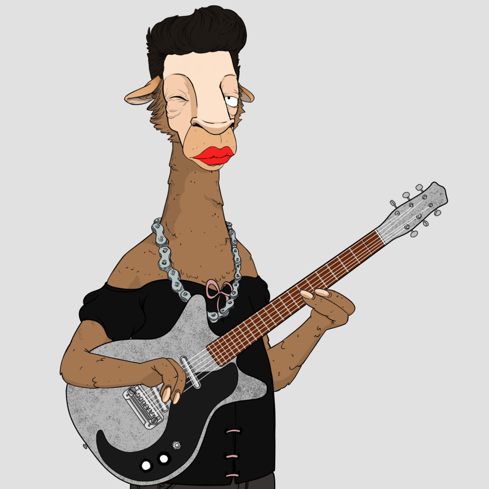 Jammin' Alpacas #7414