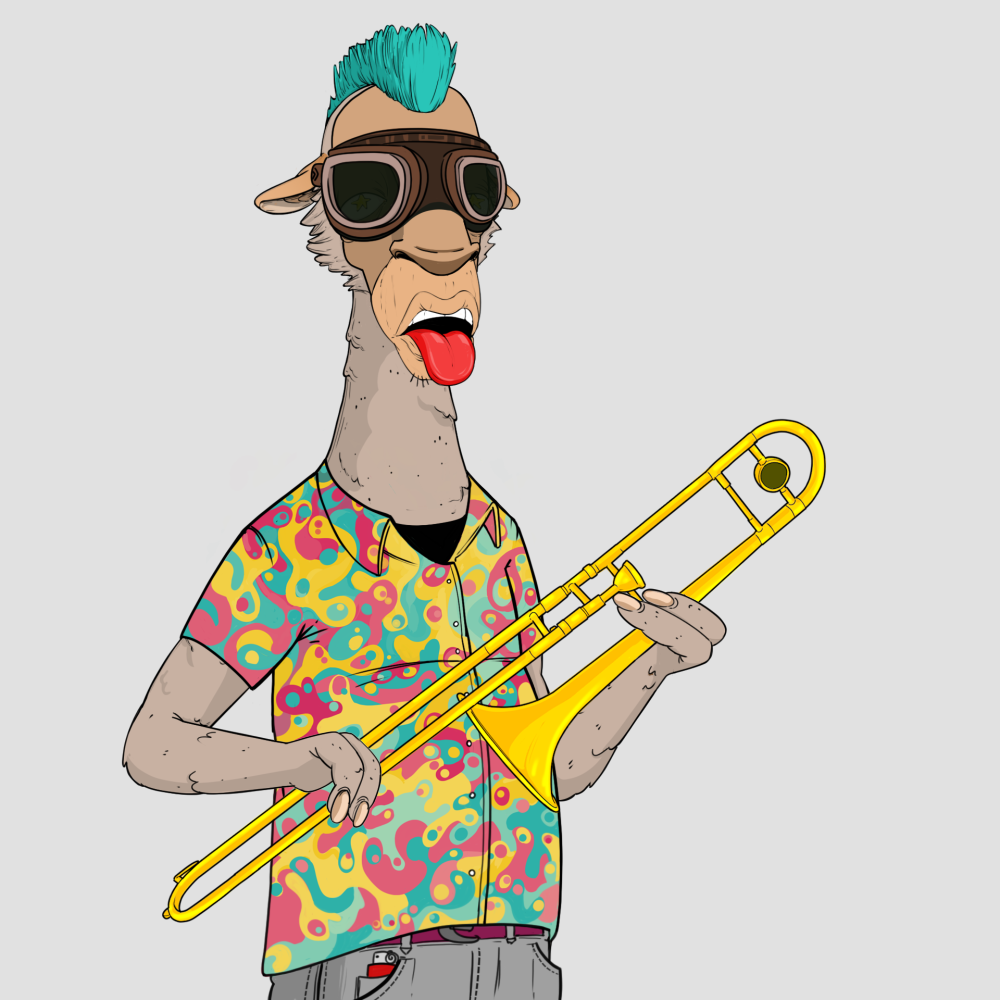 Jammin' Alpacas #7437