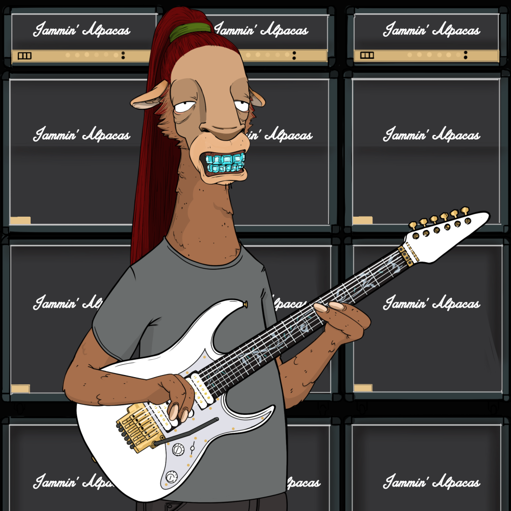 Jammin' Alpacas #7557