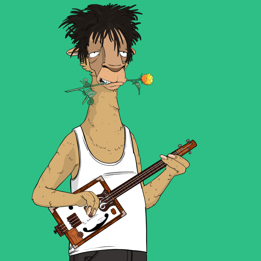 Jammin' Alpacas #7558