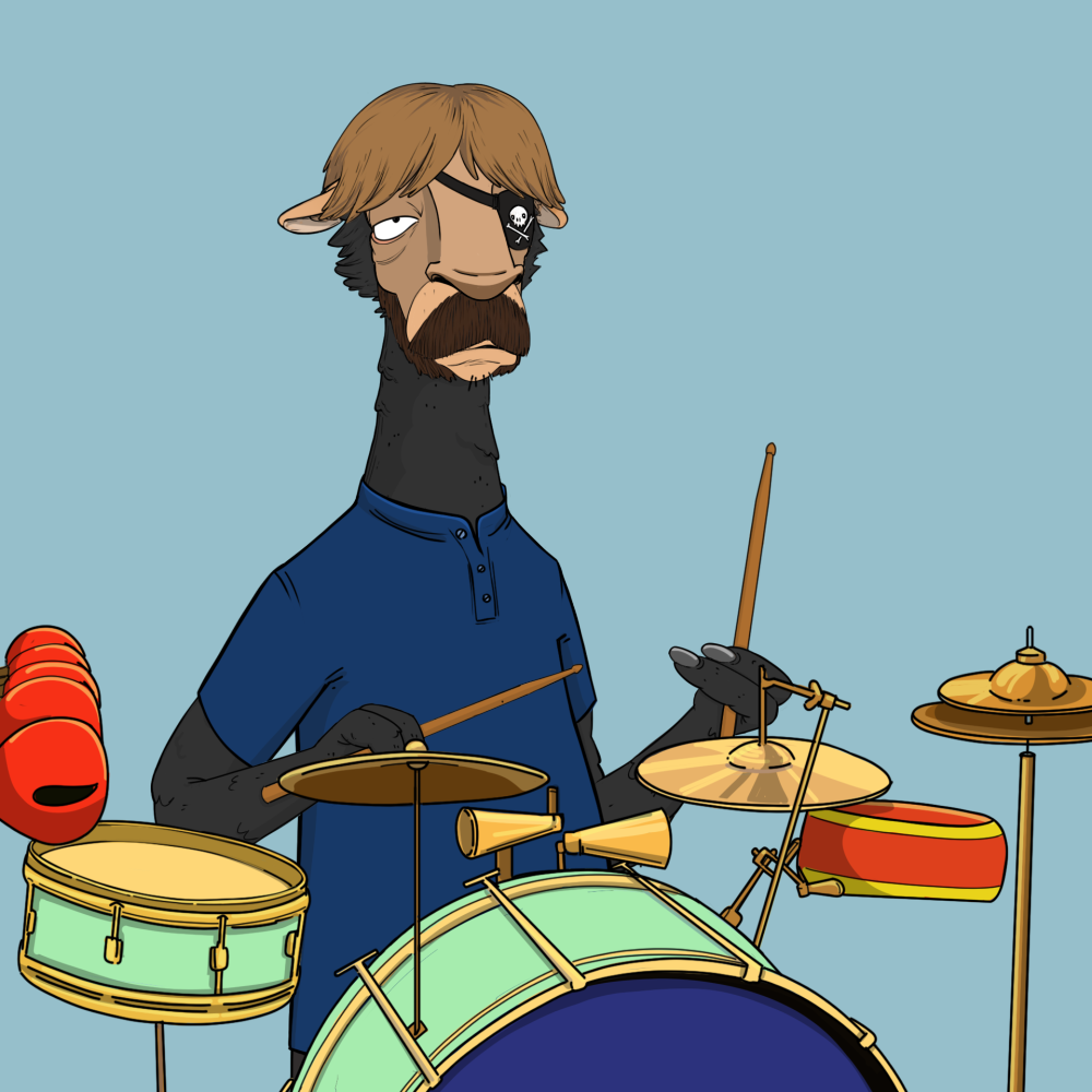 Jammin' Alpacas #7594