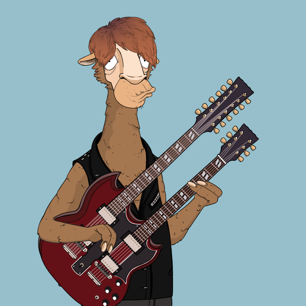 Jammin' Alpacas #7618