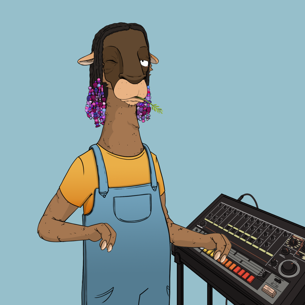 Jammin' Alpacas #7624