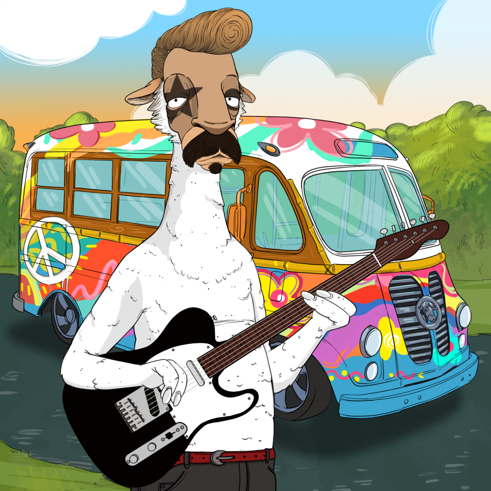 Jammin' Alpacas #7630