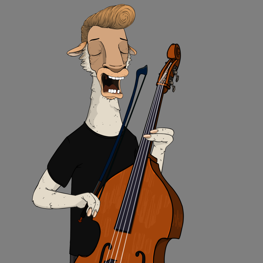 Jammin' Alpacas #7634