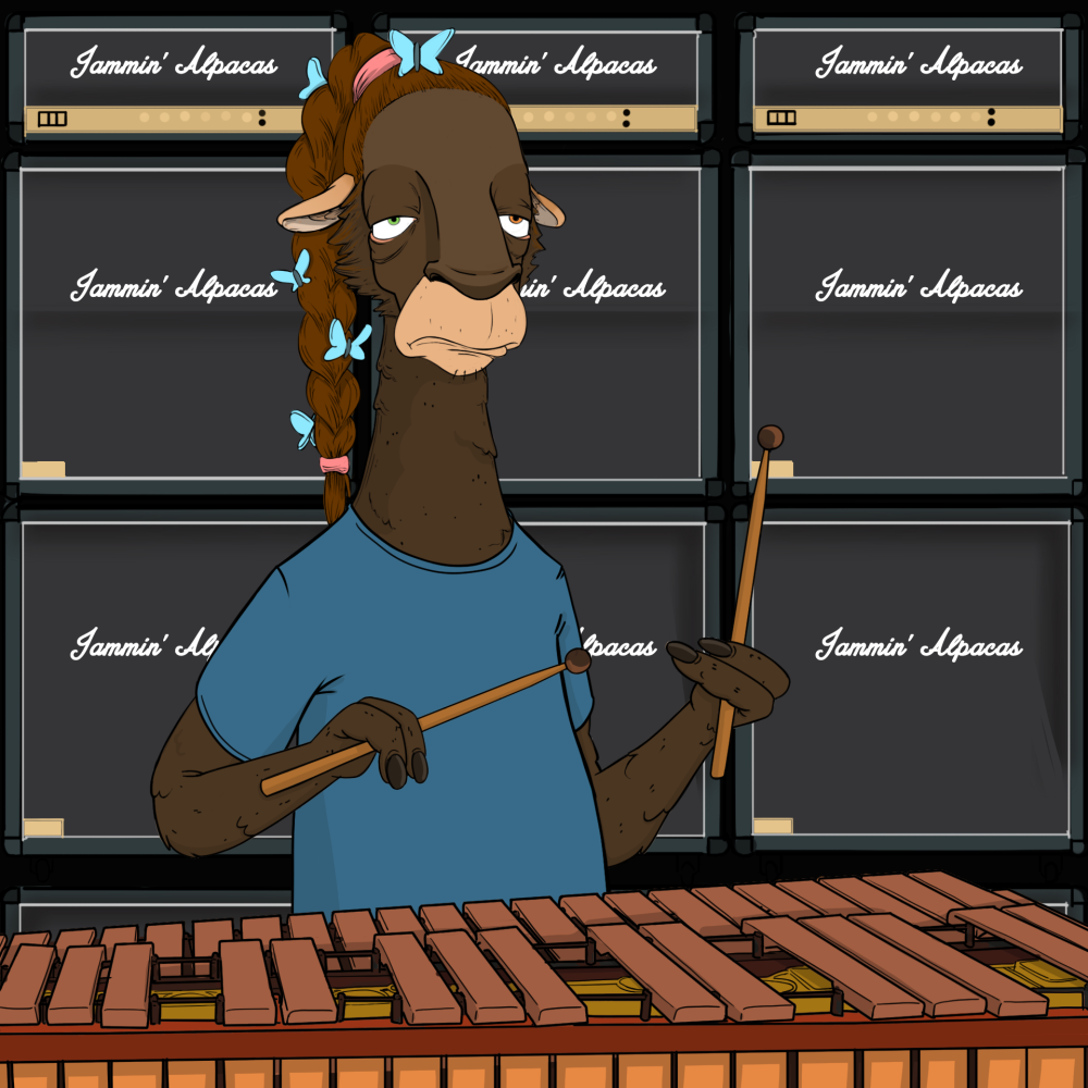 Jammin' Alpacas #7642