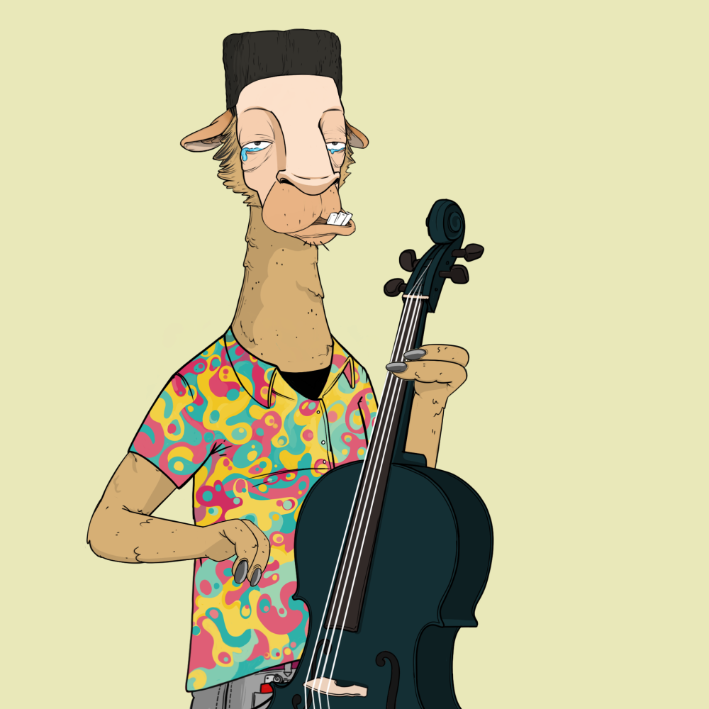 Jammin' Alpacas #7654