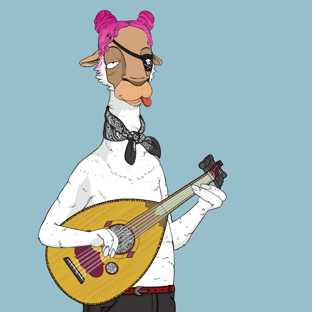 Jammin' Alpacas #7694
