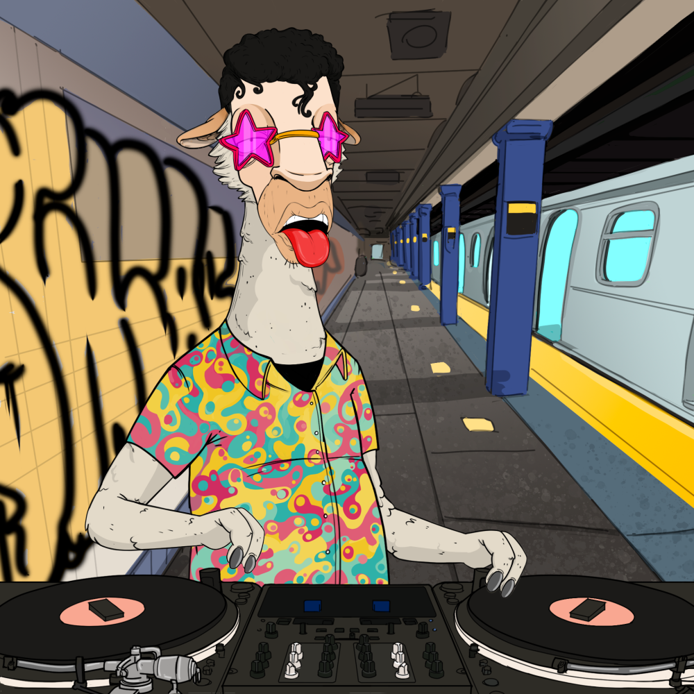 Jammin' Alpacas #7696