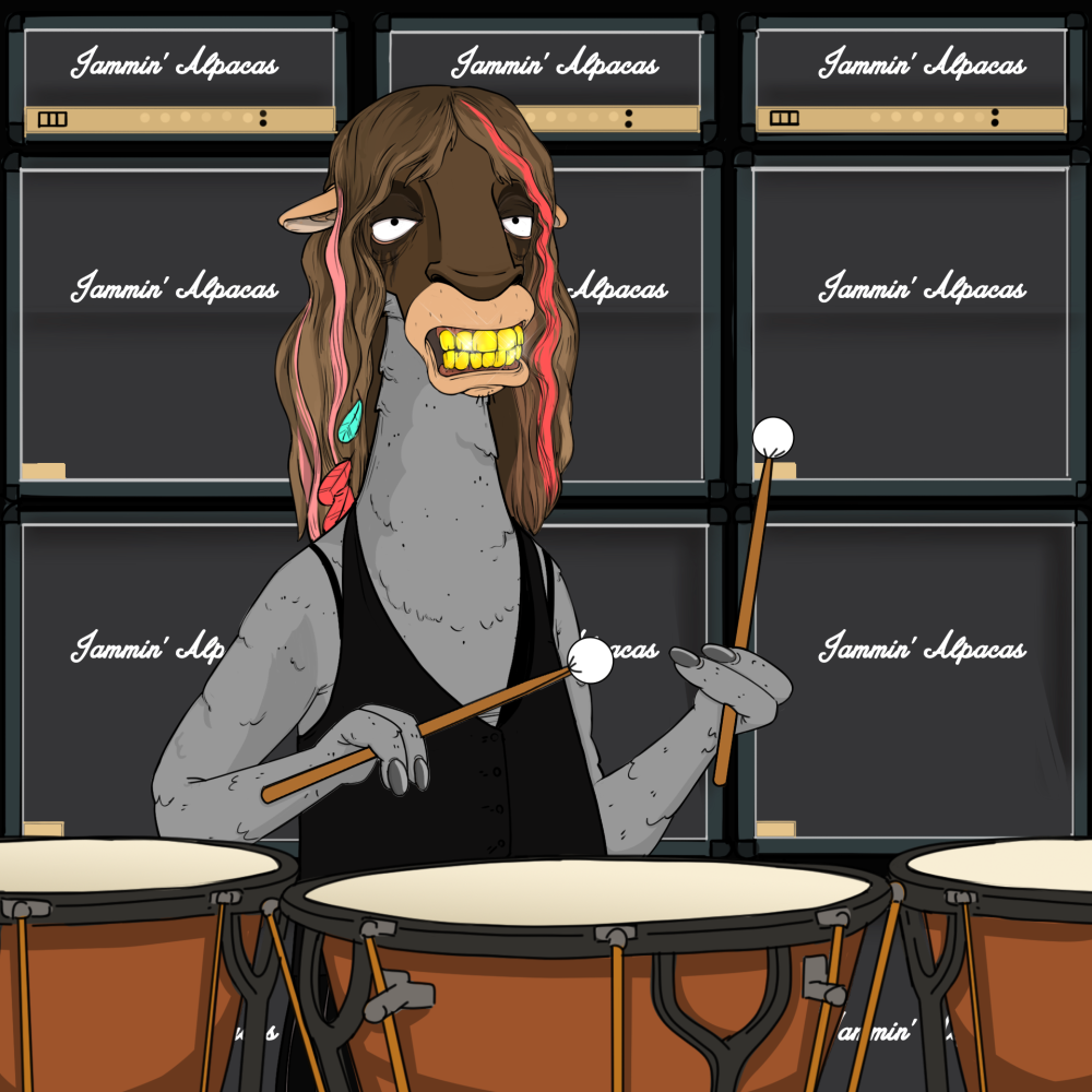 Jammin' Alpacas #7710