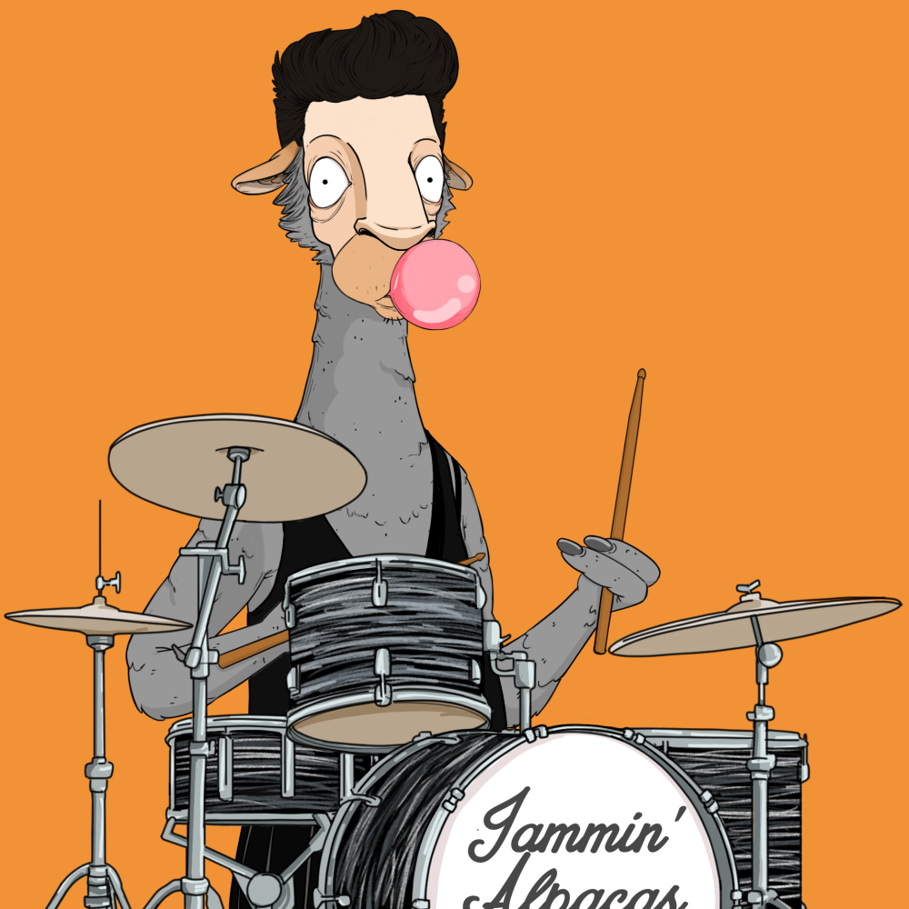 Jammin' Alpacas #7836