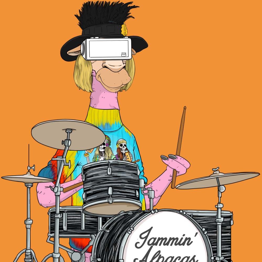 Jammin' Alpacas #7888