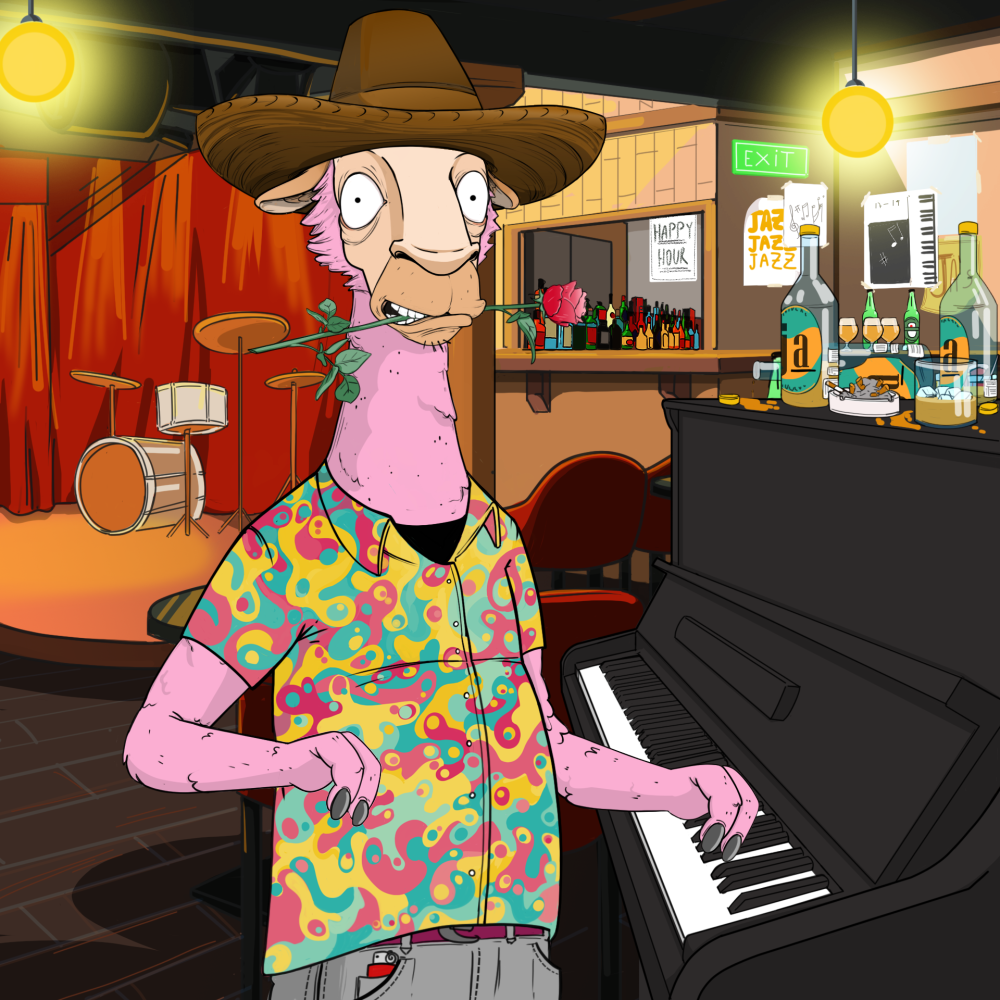Jammin' Alpacas #7893