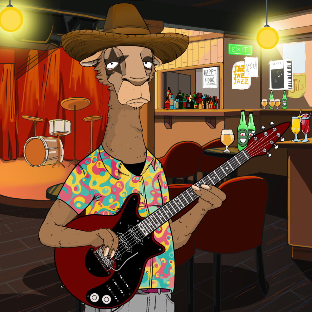 Jammin' Alpacas #7915