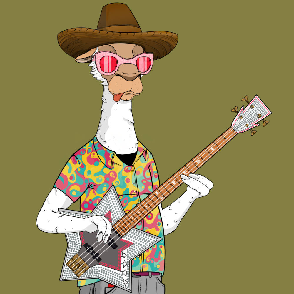 Jammin' Alpacas #7949