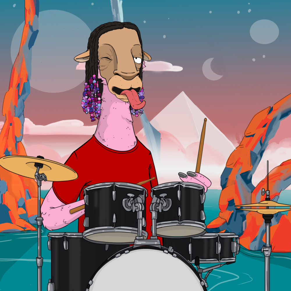 Jammin' Alpacas #7950