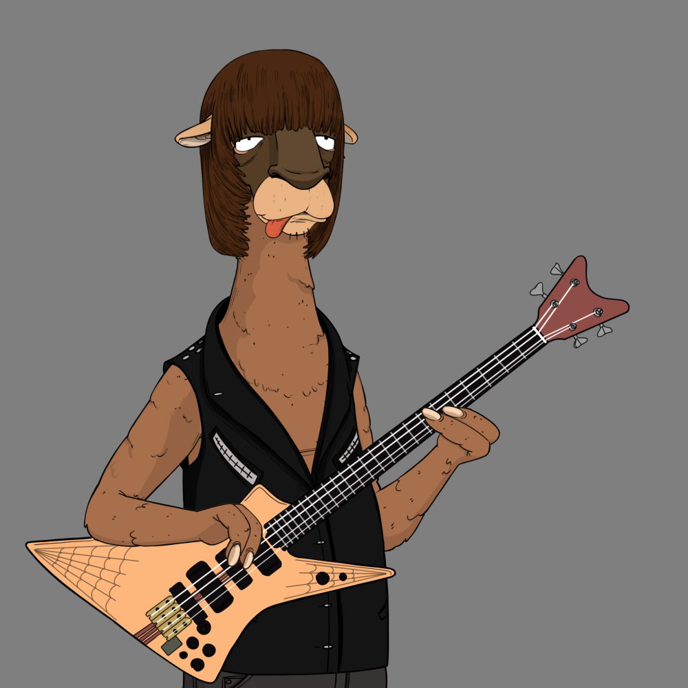 Jammin' Alpacas #7951