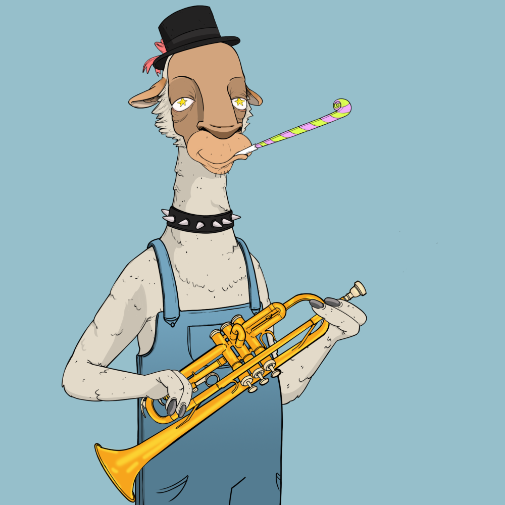Jammin' Alpacas #7964