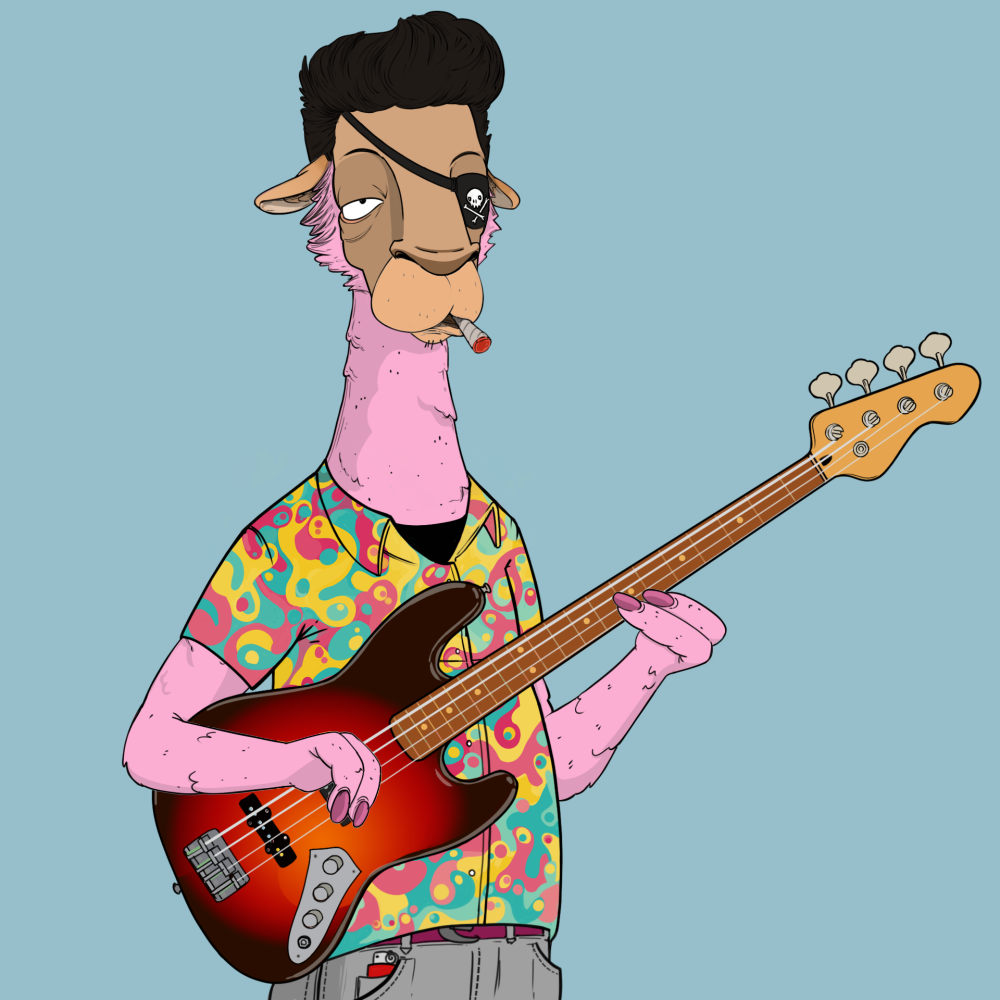 Jammin' Alpacas #7966