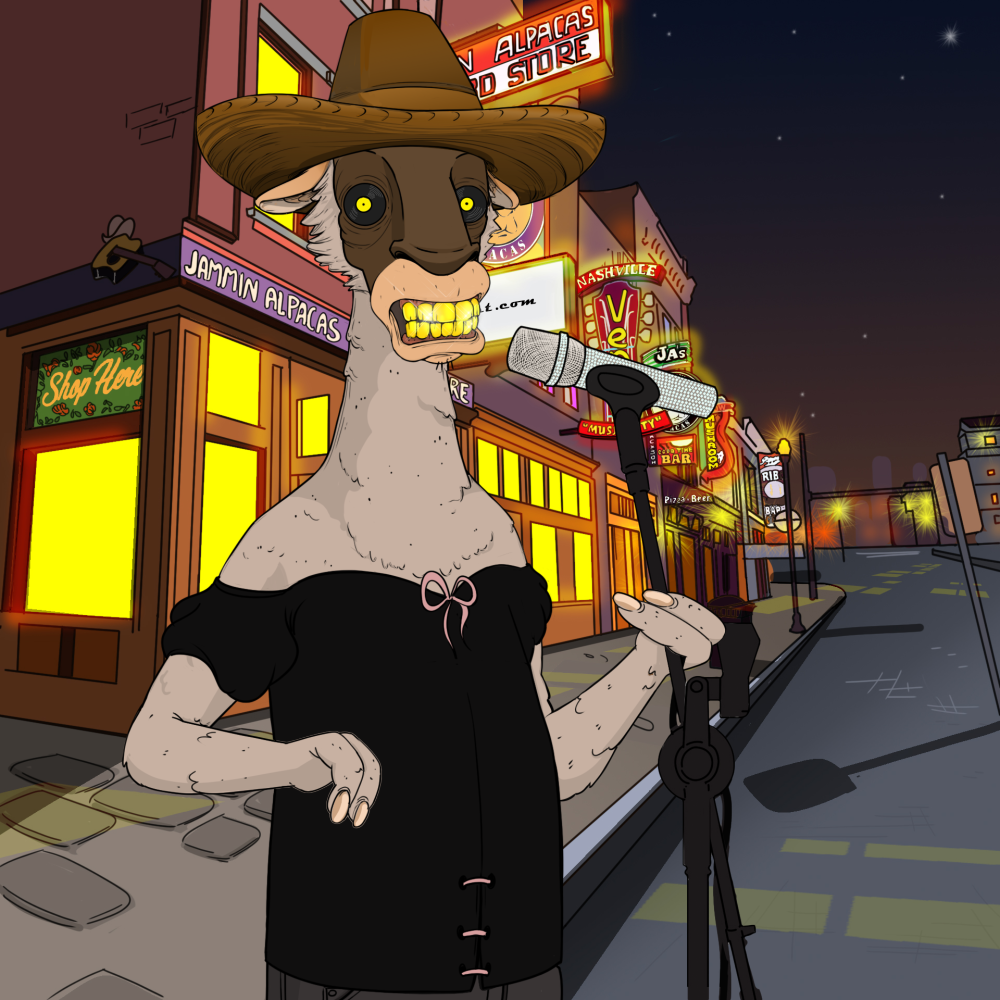 Jammin' Alpacas #7999