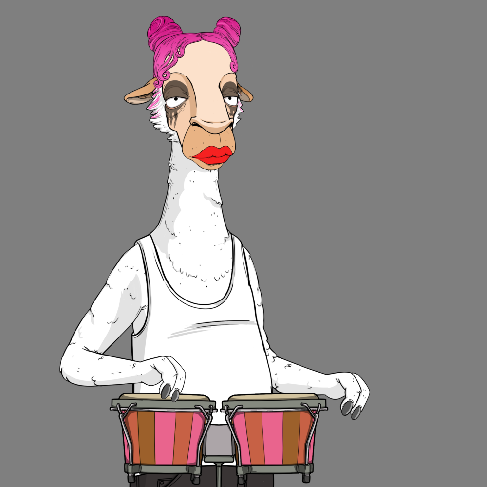 Jammin' Alpacas #8067