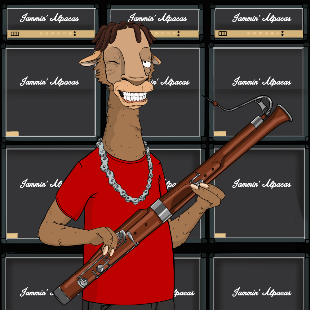 Jammin' Alpacas #8078