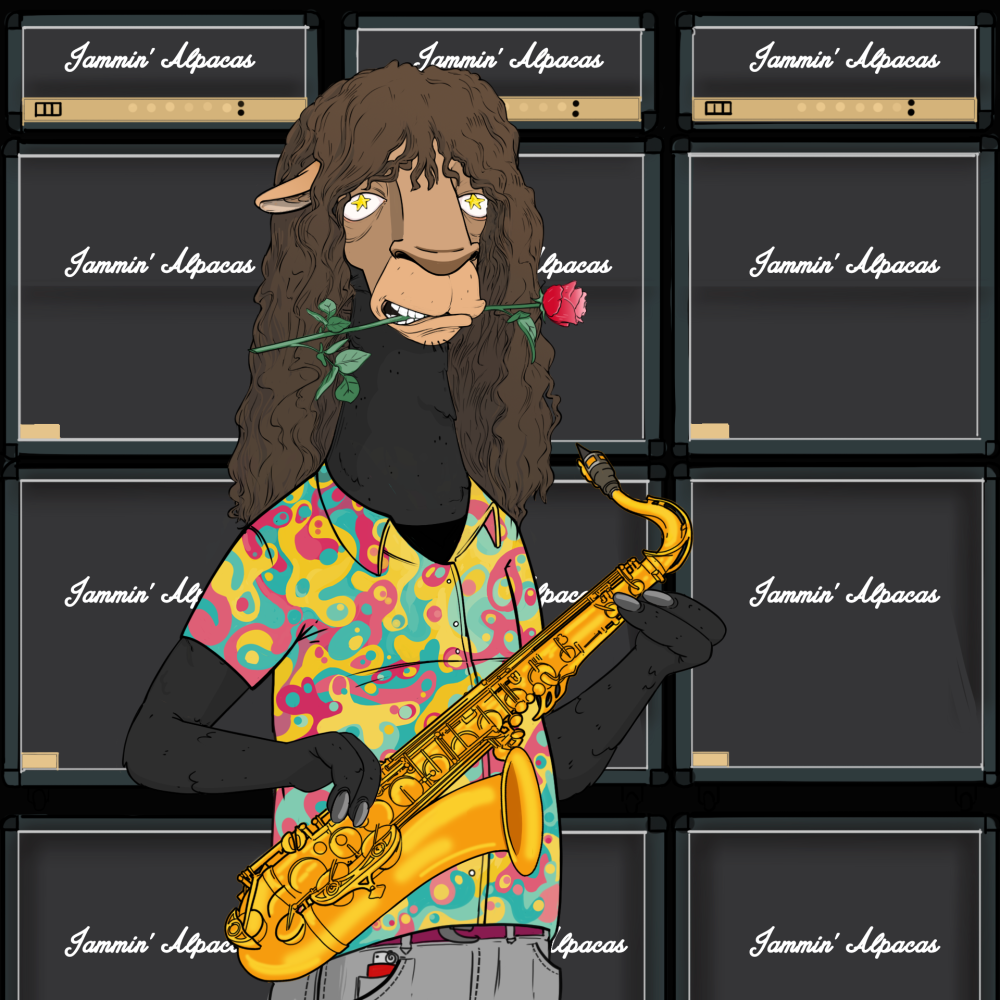 Jammin' Alpacas #8157