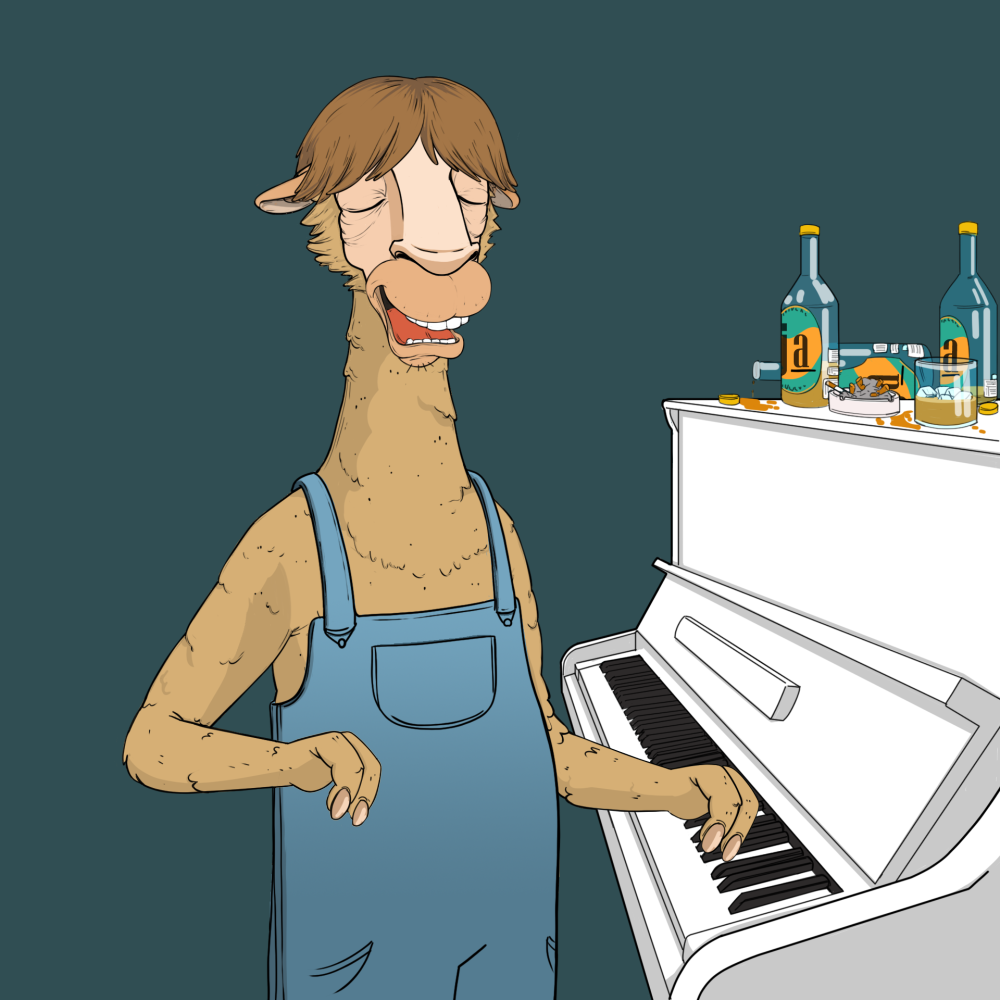 Jammin' Alpacas #8276