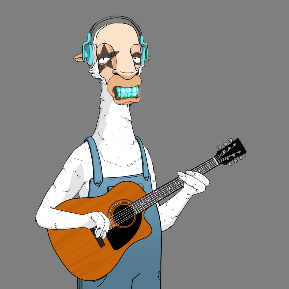 Jammin' Alpacas #8284