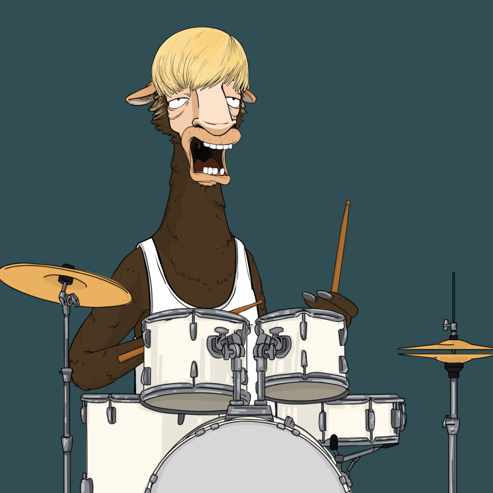 Jammin' Alpacas #8380