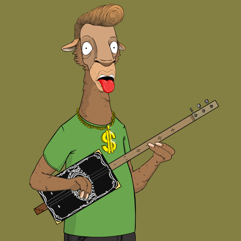 Jammin' Alpacas #8402