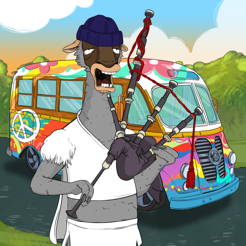 Jammin' Alpacas #8408