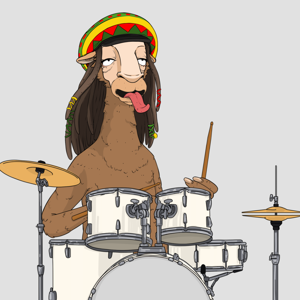 Jammin' Alpacas #8420